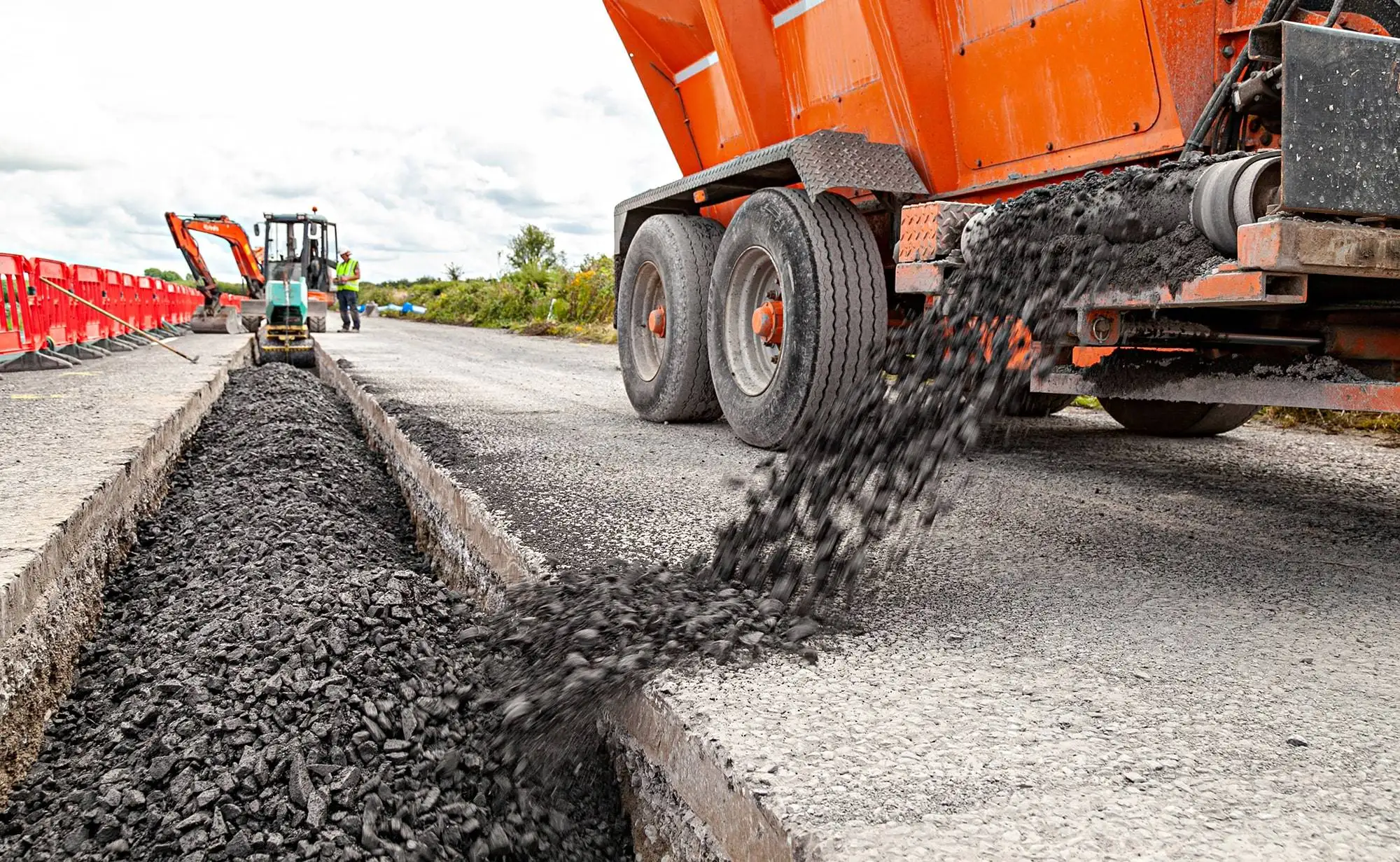 Road construction